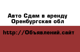 Авто Сдам в аренду. Оренбургская обл.